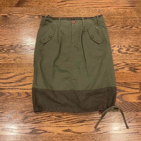G1 All Purpose Goods, women’s army green size 4 skirt - Picture 1 of 2